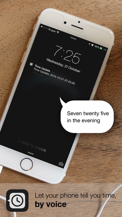 Time Update - Tells you time by voice