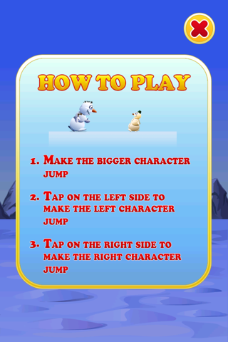 Snowman Jump Bash screenshot 2