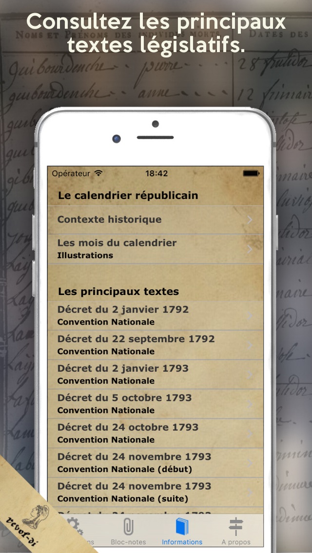 Screenshot #3 pour revol-di Calendrier Républicain