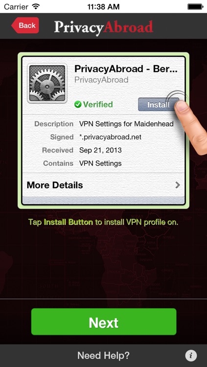 PrivacyAbroad VPN screenshot-3