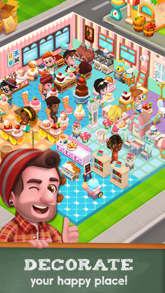 #3. Bakery Story 2 (iOS) Podle: Storm8 Studios