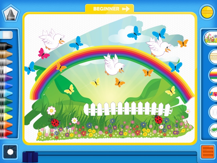 PixieDust Lite - A Creative Drawing and Painting App for Kids, Free for iPad