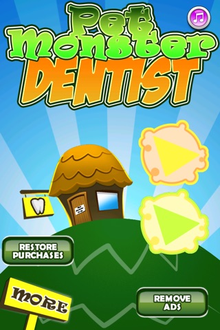 Pet Monster Dentist Kids Game - Rescue Cute Pet Monster's Teeth In A Race Against The Clock! screenshot 2