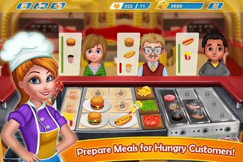 Kitchen Fever Burger Shop screenshot 3