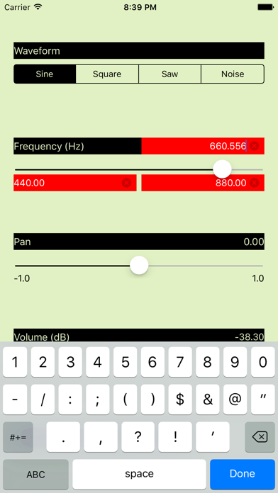 Oscillator screenshot1