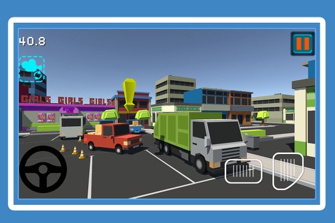 Parking Simulator Cube World screenshot 4