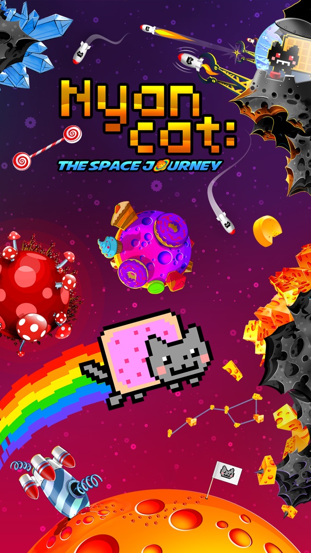 Screenshot #1 pour Nyan Cat: The Space Journey