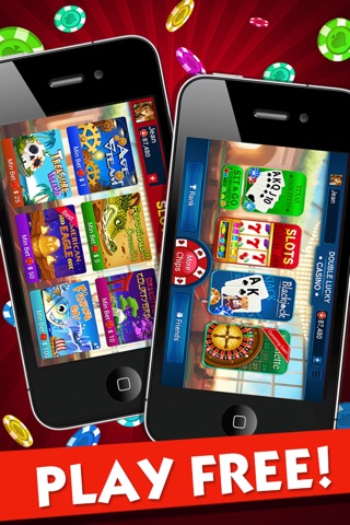 Double Lucky Casino™-Free Slots,Texas Holdem Poker, Blackjack and more! screenshot 3