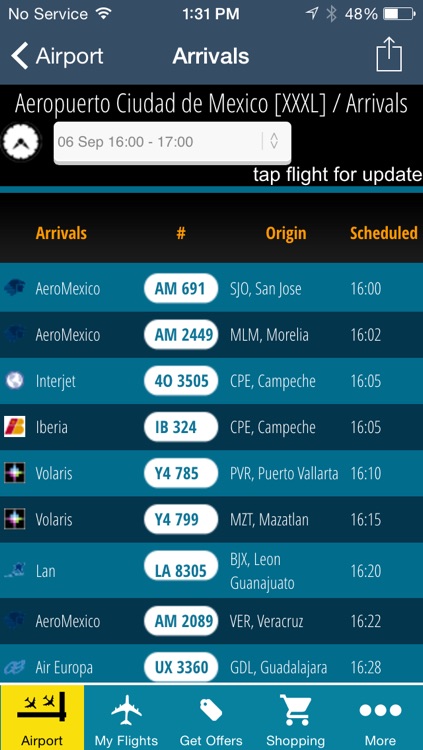 Mexico City Airport Pro (MEX) Flight Tracker Cuidad de Mexico Radar