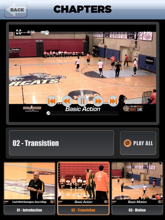 Offense: Transition, Motion & More - With Coach Mitch Buonaguro - Full Court Basketball Training Instruction - XL