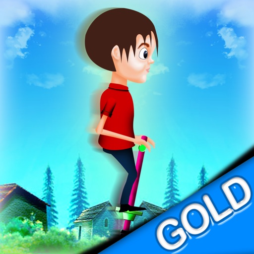 Pogo Stick Family Jump : The sugar crush rush quest - Gold Edition icon