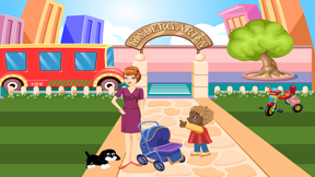 Baby in the house 2 – baby home decoration game for little girls and boys to celebrate new born baby screenshot
