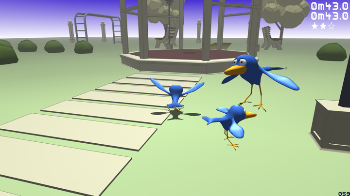 Screenshot #2 pour Racing Feathers