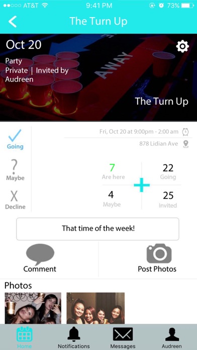 Screenshot #2 pour Tfti - Thanks for the invite