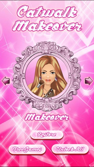 Catwalk Makeover , spa , dress up.