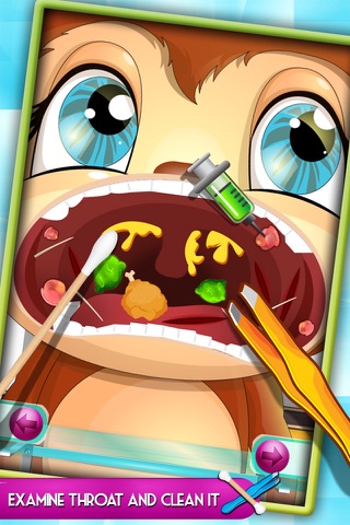 Crazy Throat Doctor for Pets - Kids Game screenshot 4