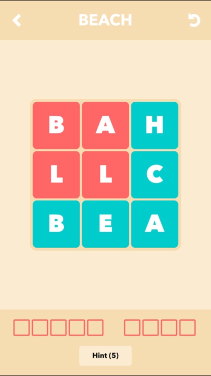 9 Letters Summer Words - Find the Hidden Words Puzzle Game