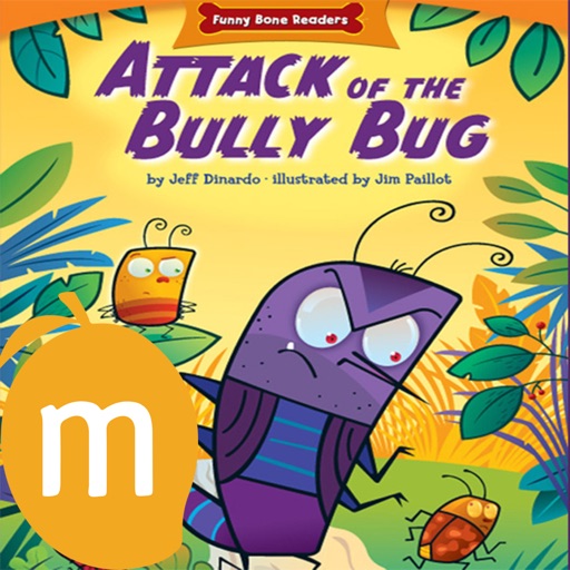 Attack of The Bully Bug - Interactive eBook in English for children with puzzles and learning games Icon