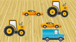 Game screenshot Транспортные средства и автомобили для малышей и детей: играть с грузовых автомобилей, тракторов и машинками! apk
