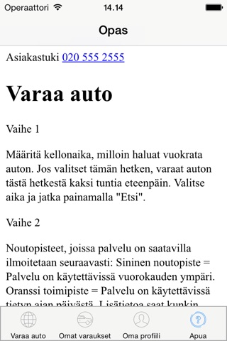 Hertz Car Sharing Suomi screenshot 2