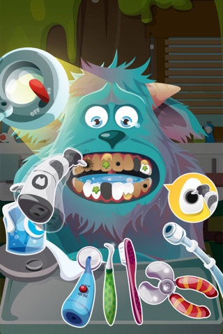 Monsters Dentist School - FREE screenshot 2