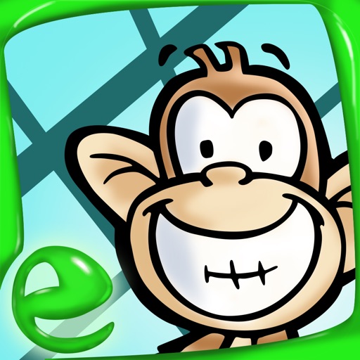 Tic-Tac Bananas! Monkey Words iOS App