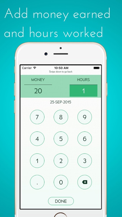 Calculate My Tips - Track your hourly rate and salary, income and wages