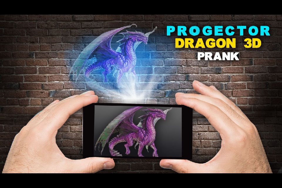 Projector Dragon 3D Prank screenshot 3