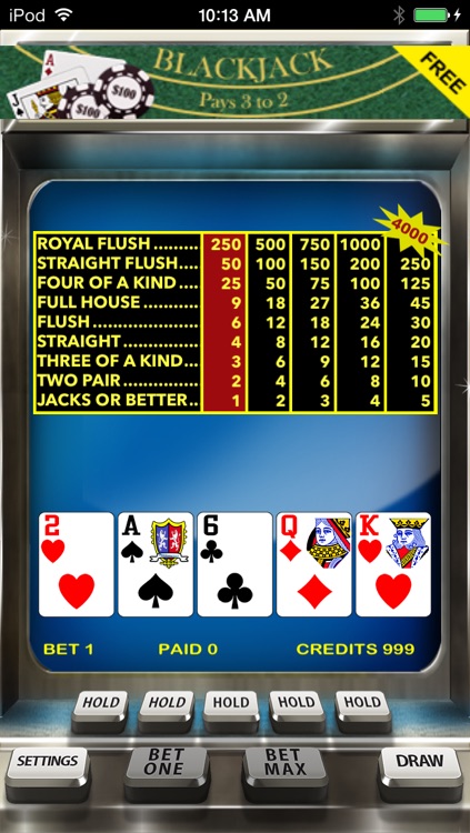 Free Video Poker