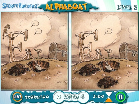 Alphaboat - Hidden Difference Game FREE screenshot 3