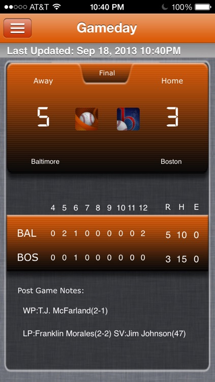 Baltimore Baseball Live