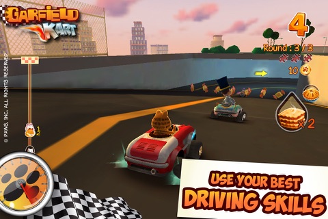 Garfield Kart screenshot 3