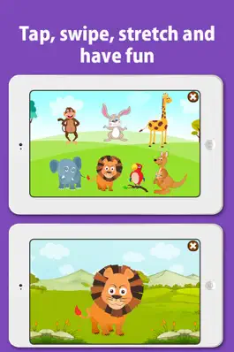 Game screenshot Animal sounds and pictures, hear jungle sound in Kids zoo, Petting zoo with real images and sound hack