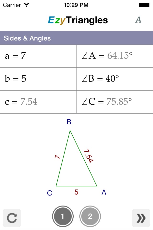 Ezy Triangle screenshot 3