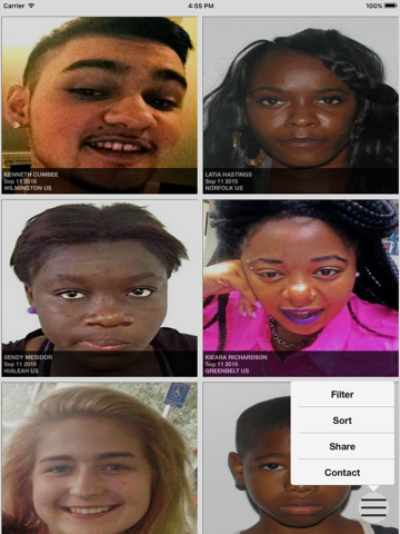 Screenshot #4 pour MissingKids