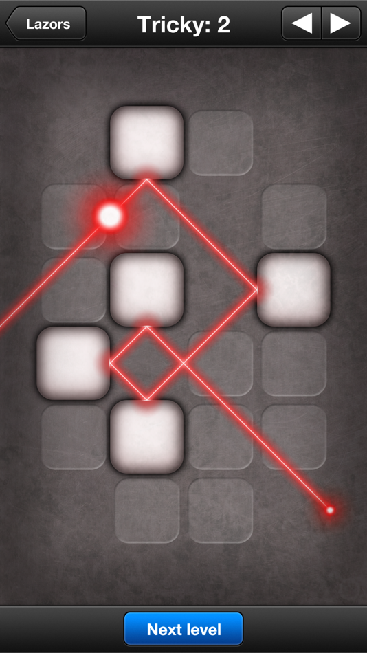 #2. Lazors (iOS) 由: Pyrosphere, Lda