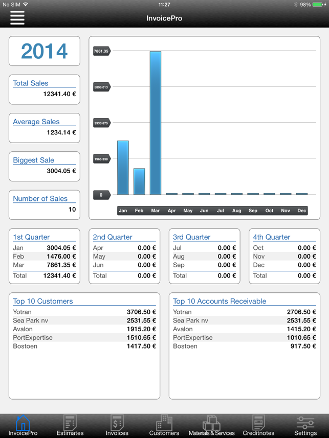 ‎Invoice-Pro Screenshot