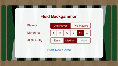 Screenshot #1 pour Fluid Backgammon