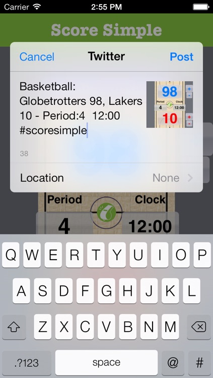 Score Simple