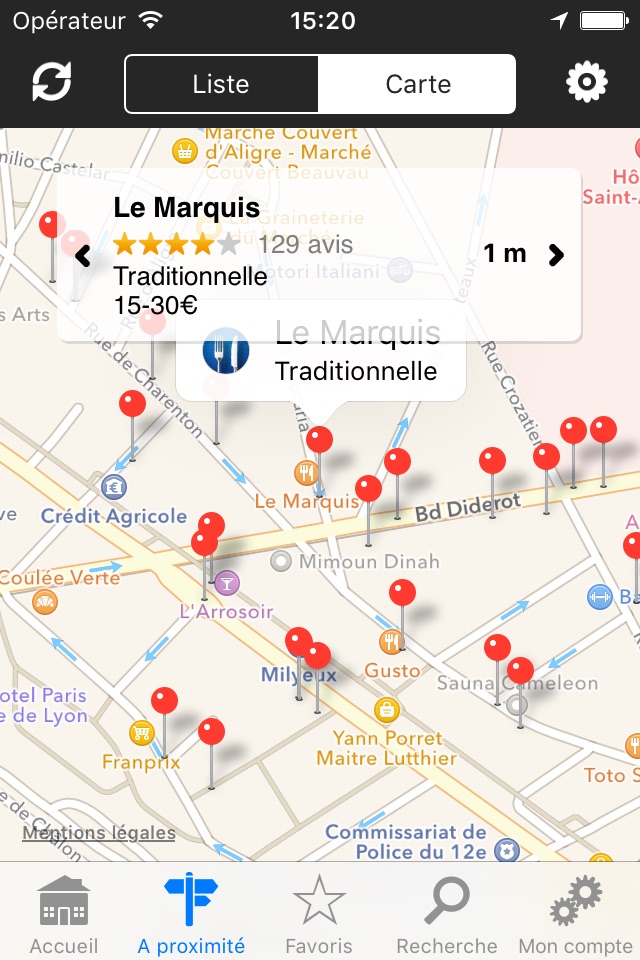 Restaurants : Le guide Restaurant de L'Internaute screenshot 3