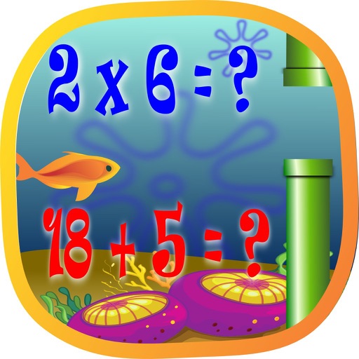 Flappy Fun Math Trainer HD iOS App