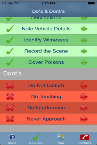 PAWS Crime App screenshot 3