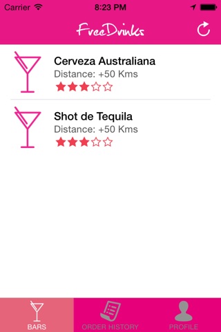 FreeDrinks screenshot 3