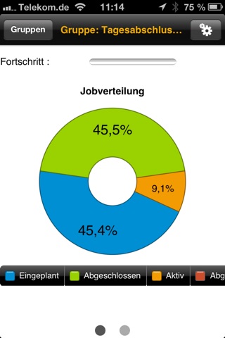 SAP Job Progress Monitor screenshot 2