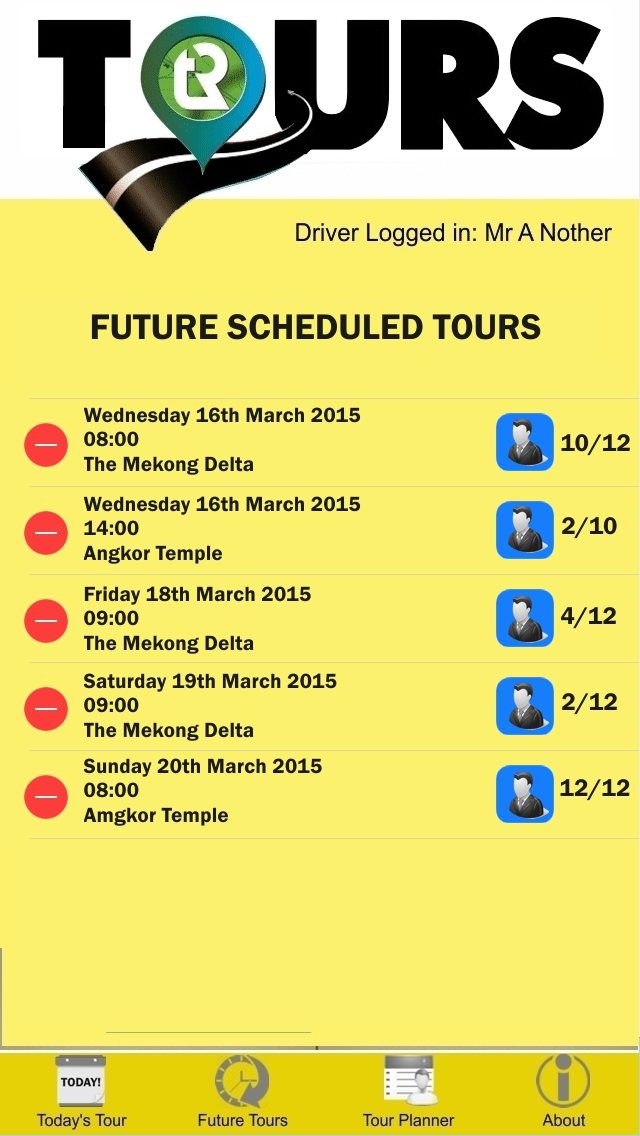 How to cancel & delete Tours App - Operator from iphone & ipad 3