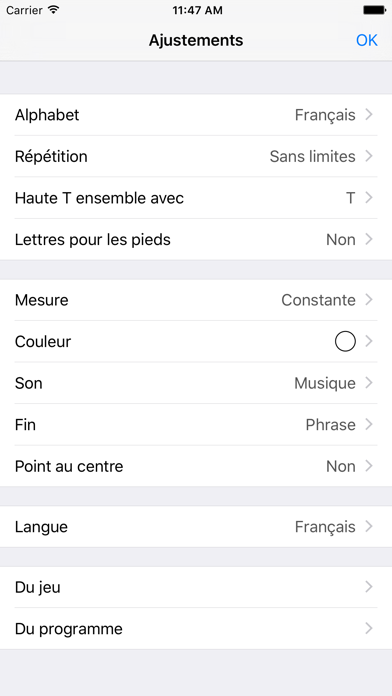 Screenshot #3 pour PNL: Alphabet