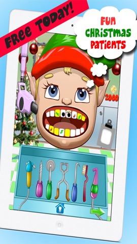 Christmas Dentist Office Salon Makeover Story - Fun Free Doctor Nurse Kids Games for Boys and Girlsのおすすめ画像3