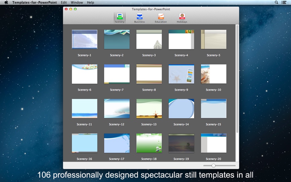 Templates-for-PowerPoint for Mac OS X - 2.1.0 - (macOS)