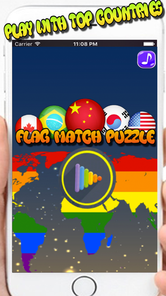 Flag Match Puzzle - 1.0 - (iOS)