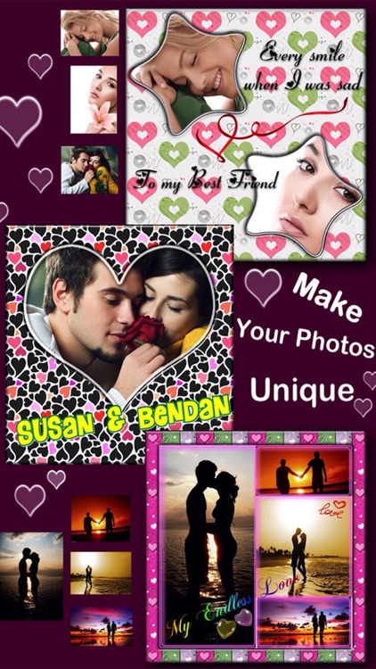 Heart Photo Frames